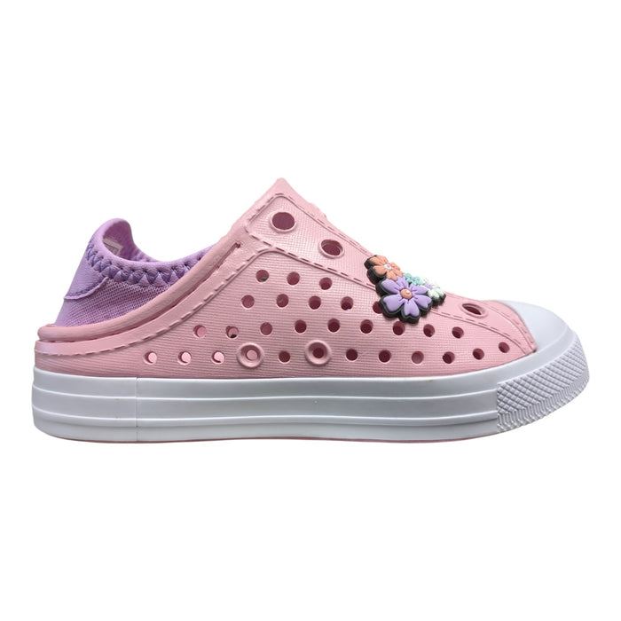 Skechers Toddler Girls Lightweight Foamies Molded Slip-On Shoe