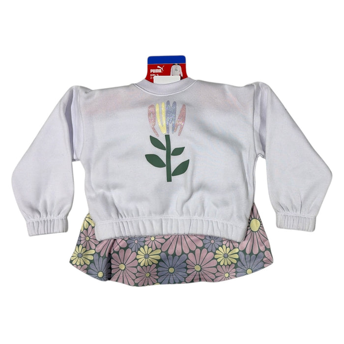 Puma Toddler Girls 2pc Regular Fit Active Sweatshirt & Skort