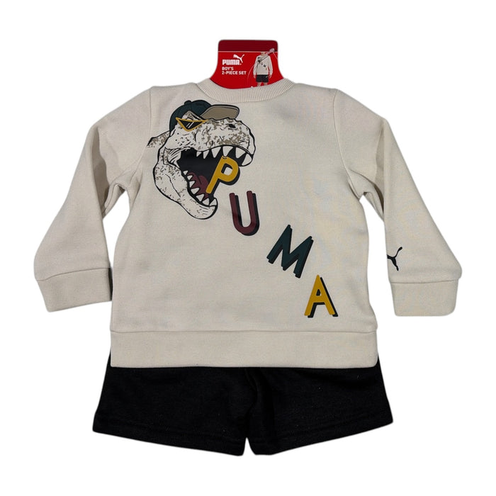 Puma Toddler Boys 2pc Regular Fit Active Sweatshirt & Short Set