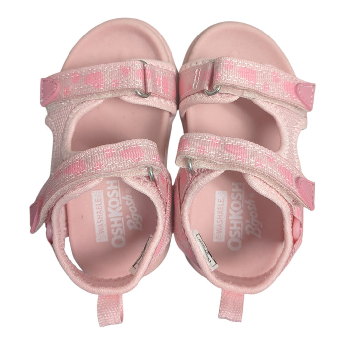OshKosh B'Gosh Toddler Girls Hook & Loop Strap Sandal, Meadow