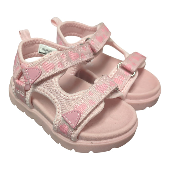 OshKosh B'Gosh Toddler Girls Hook & Loop Strap Sandal, Meadow