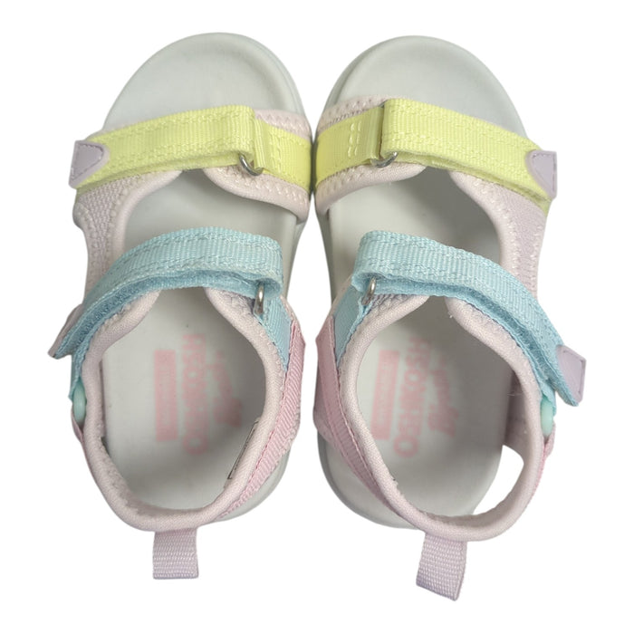 OshKosh B'Gosh Toddler Girls Hook & Loop Strap Sandal, Meadow