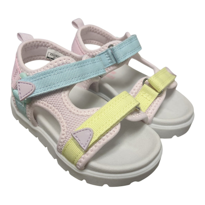 OshKosh B'Gosh Toddler Girls Hook & Loop Strap Sandal, Meadow