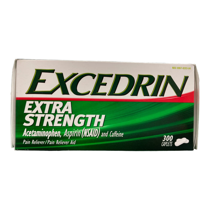 Excedrin Extra Strength Pain Reliever Caplets, 300ct