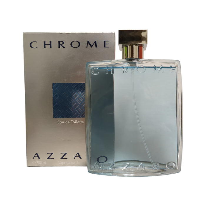 Azzaro Chrome Eau De Toilette for Men, 6.76 fl oz