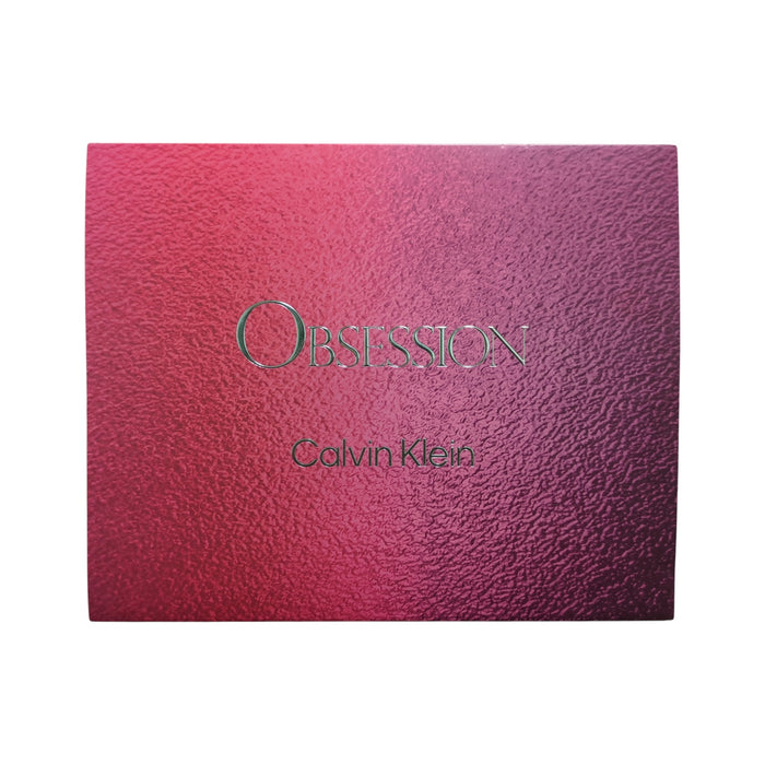 Obsession by Calvin Klein for Women 3pc Gift Set 3.3oz/0.5oz Spray, 6.7oz Lotion