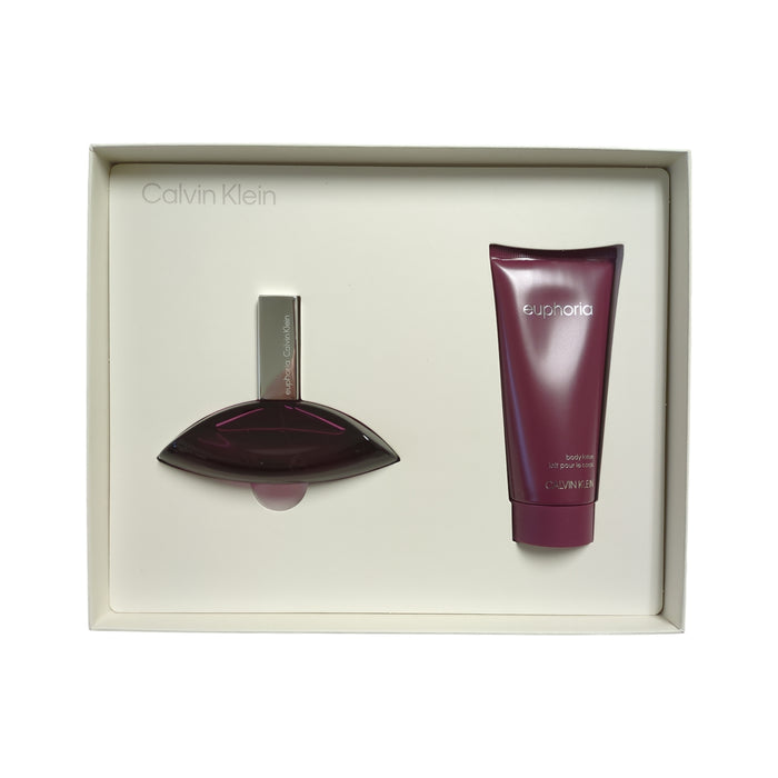 Euphoria by Calvin Klein 1.6floz Eau de Parfum, 3.3floz Body Lotion Gift Set