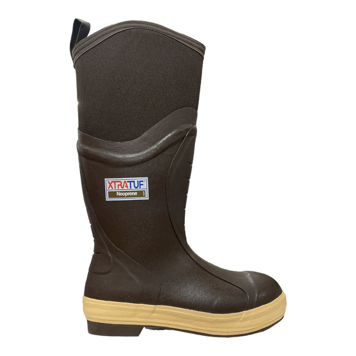 Xtratuf Men's Elite Hi Insulated Waterproof Legacy Boots, 22613, Brown/Tan