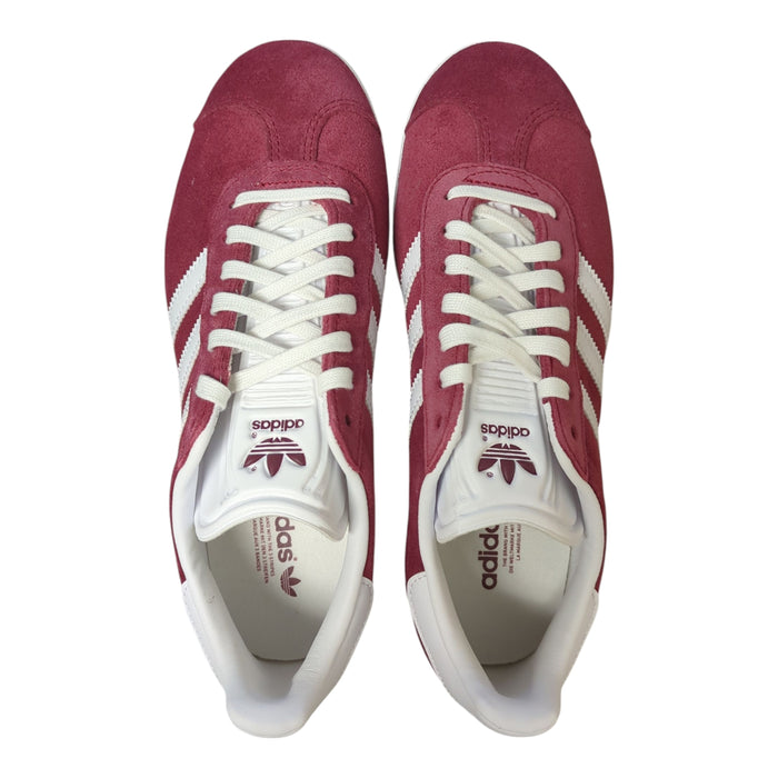 Adidas Men's Retro-Inspired 3 Stripe Lace-Up Gazelle Shoe