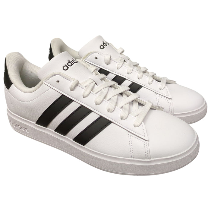 Adidas Men's Lace Up Grand Court 2.0 Low-Top Shoes