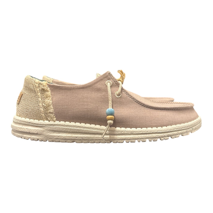 Hey Dude Women's Ultralight Memory Foam Wendy Natural Slip On Shoes