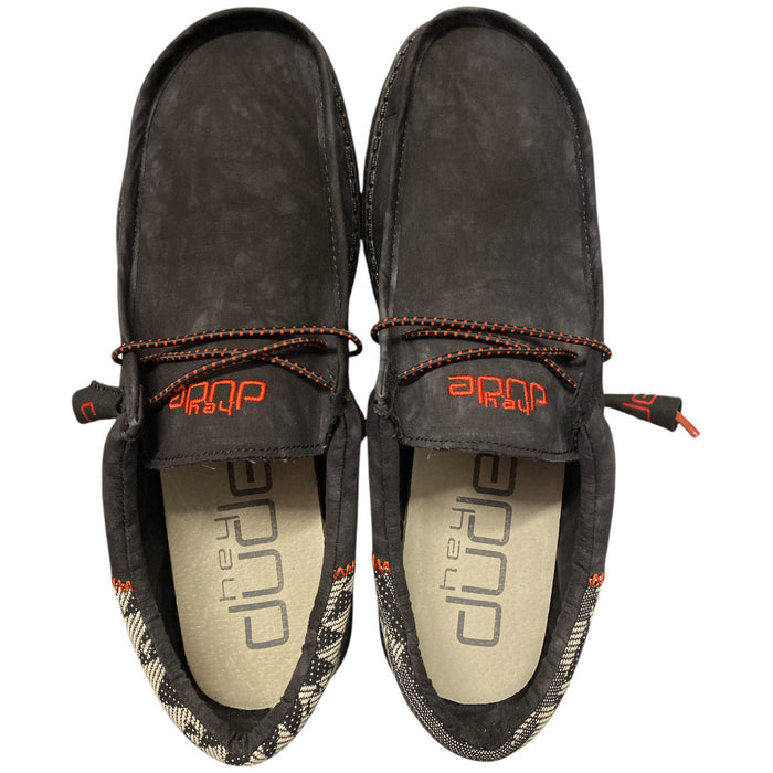 Hey Dude Men's Wally Funk Ultralight Slip-On Shoe with Stretch Laces