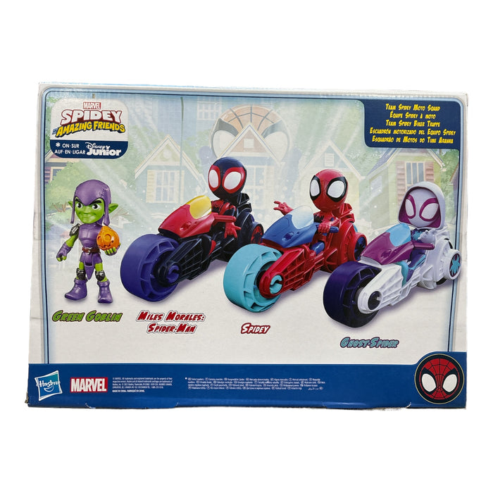 Disney Junior Marvel Spidey & Amazing Friends Motorized Squad, Ages 3+