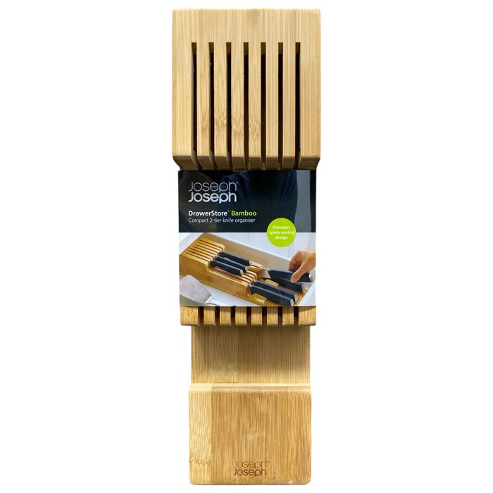 Joseph Joseph DrawerStore 2-tier Knife Organizer, Holds 9 Knives