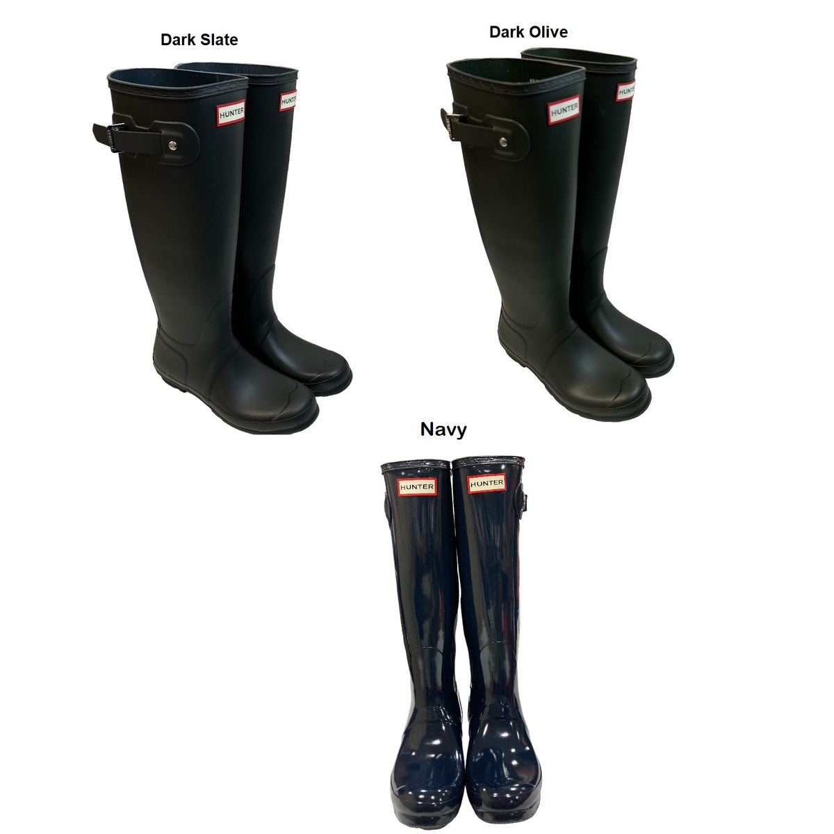 Hunter Women's Original Tall Waterproof Non-Slip Outsole