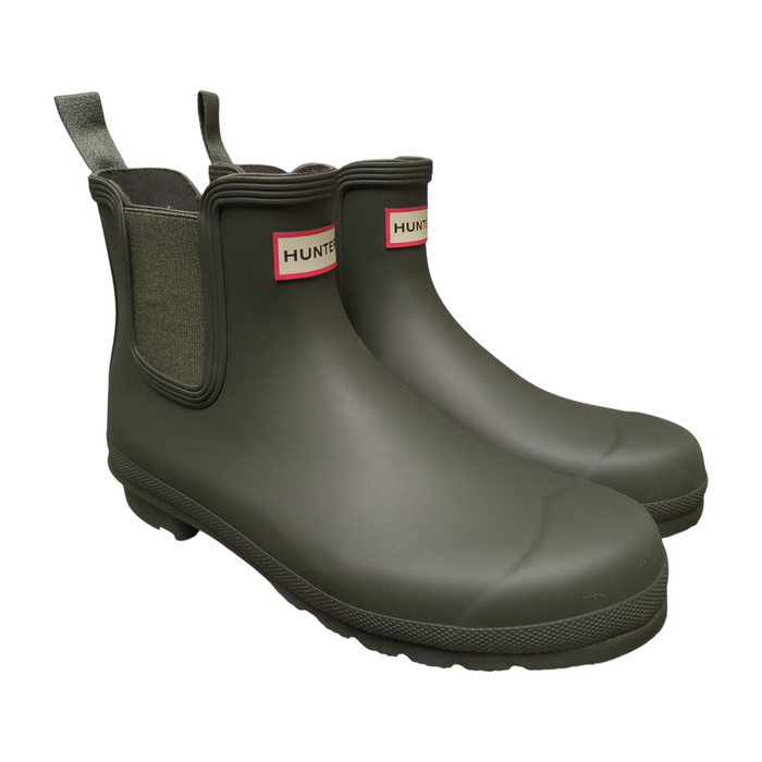 HUNTER Women's Original Waterproof Chelsea Rubber Pull-On Boot