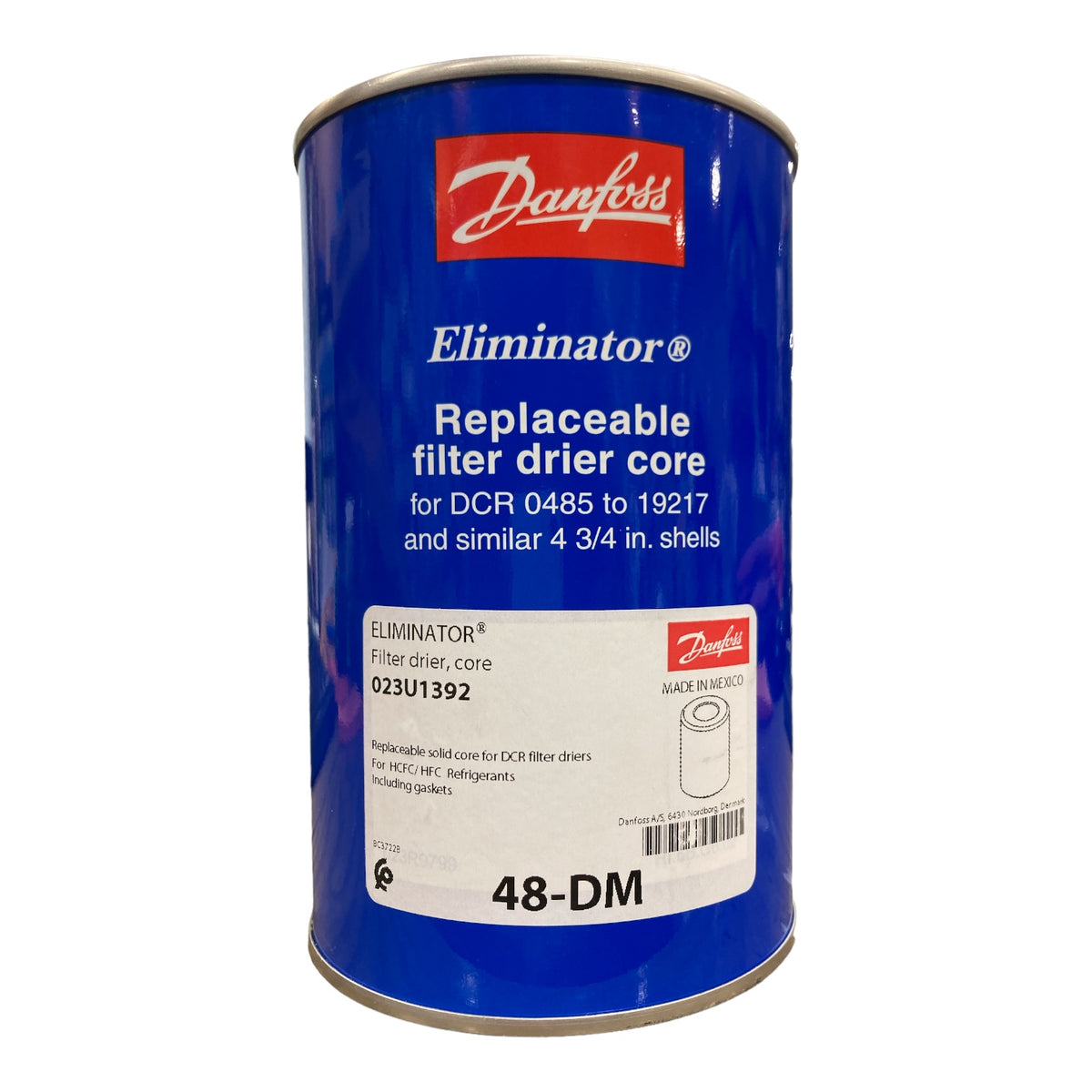 Danfoss Eliminator Replacement Filter Drier Core, 48-DM, 023U1392 ...