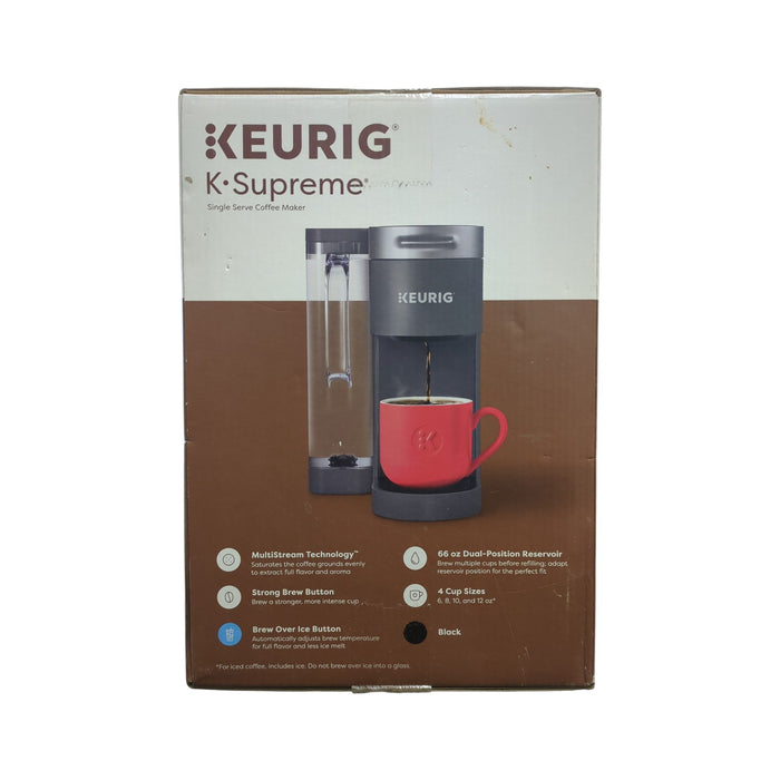 Keurig K-Supreme Smart Single Serve K-Cup Pod Coffee Maker, Black