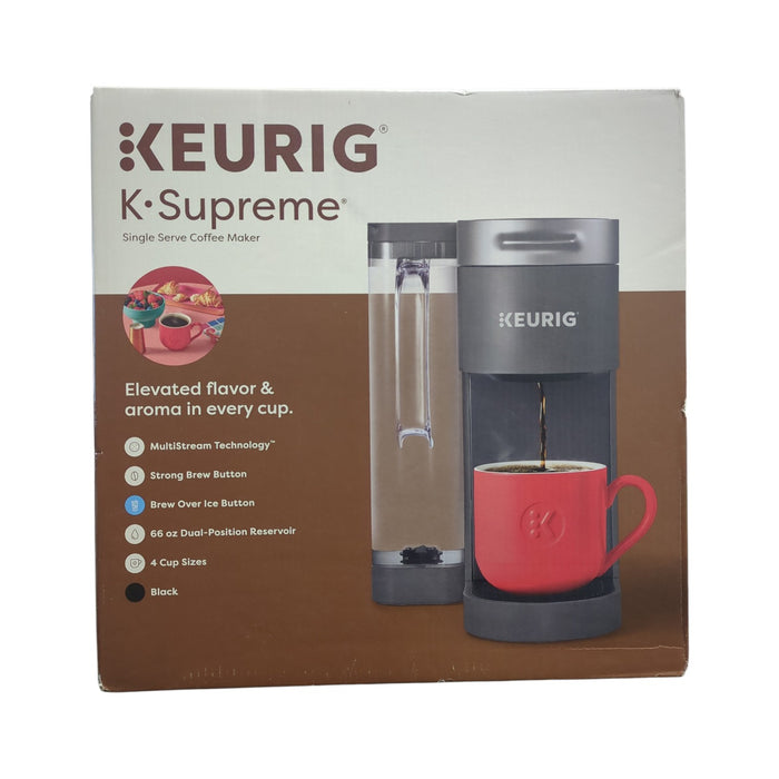 Keurig K-Supreme Smart Single Serve K-Cup Pod Coffee Maker, Black