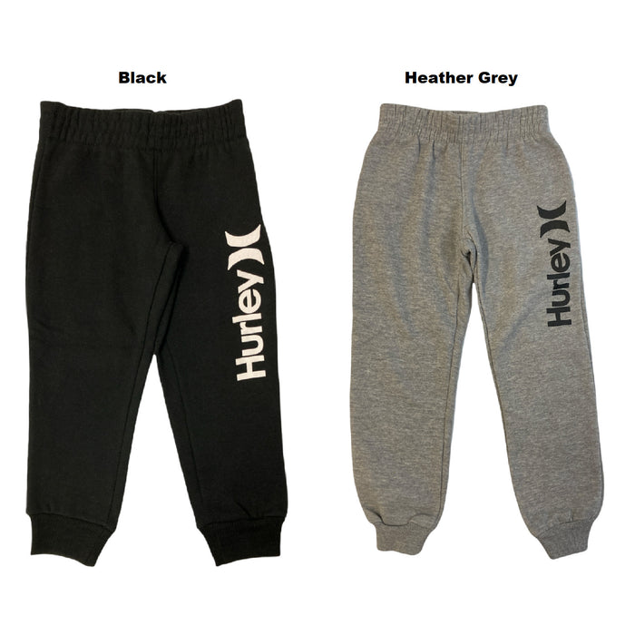 Hurley Boy's Soft & Warm Elastic Waist Fleece Jogger Pants