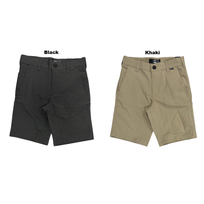 Hurley Boy's Soft Stretch Easy Care Comfort Trek Hybrid Short
