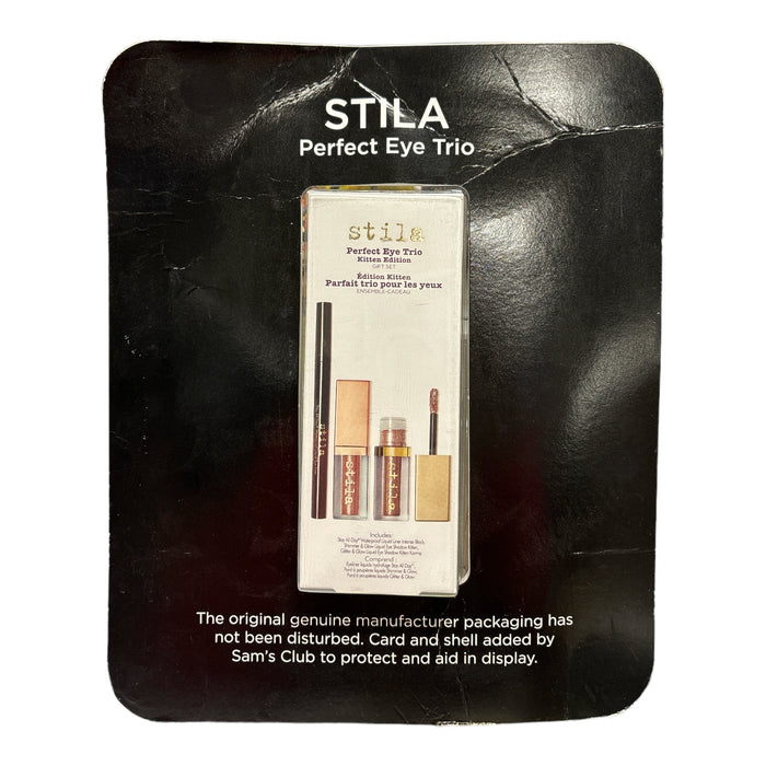 Stila Perfect Eye Trio Kitten Edition Gift Set, Liquid Liner & Eye Shadows