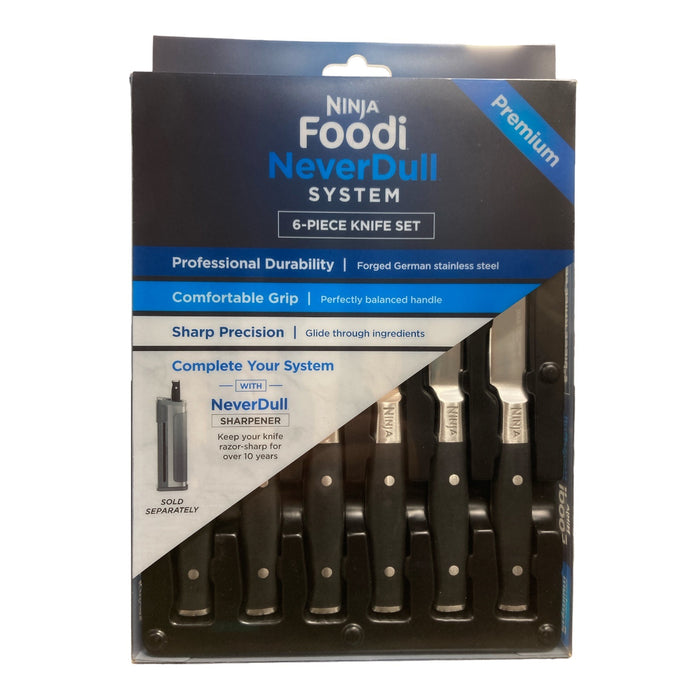 Ninja Foodi NeverDull Premium 6-Piece Steak Knife Set