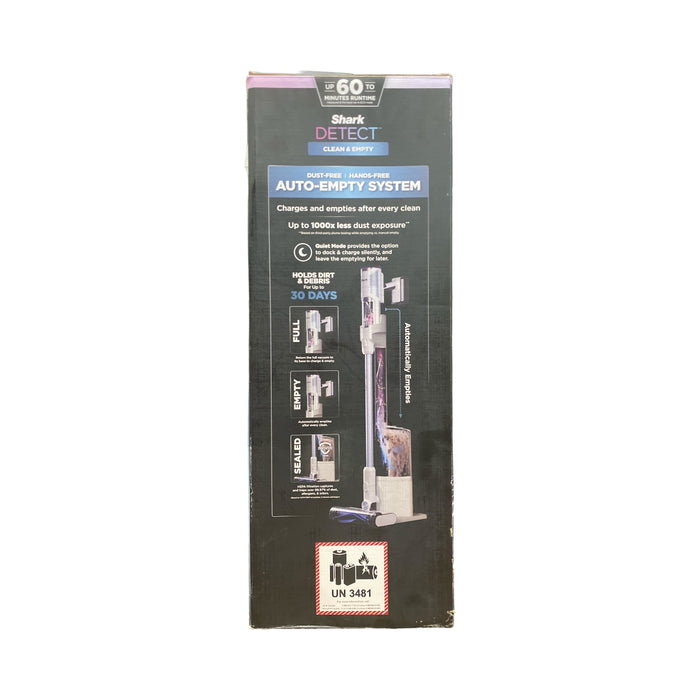 Shark Detect Clean & Empty Cordless Stick Vacuum & Auto Empty System, IW4624