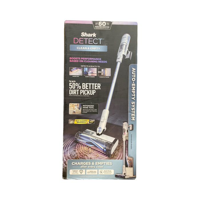 Shark Detect Clean & Empty Cordless Stick Vacuum & Auto Empty System, IW4624