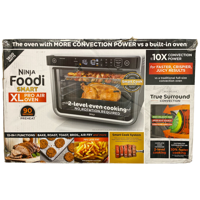 Ninja Foodi 10-in-1 Smart XL Pro Air Countertop Oven, DT255A