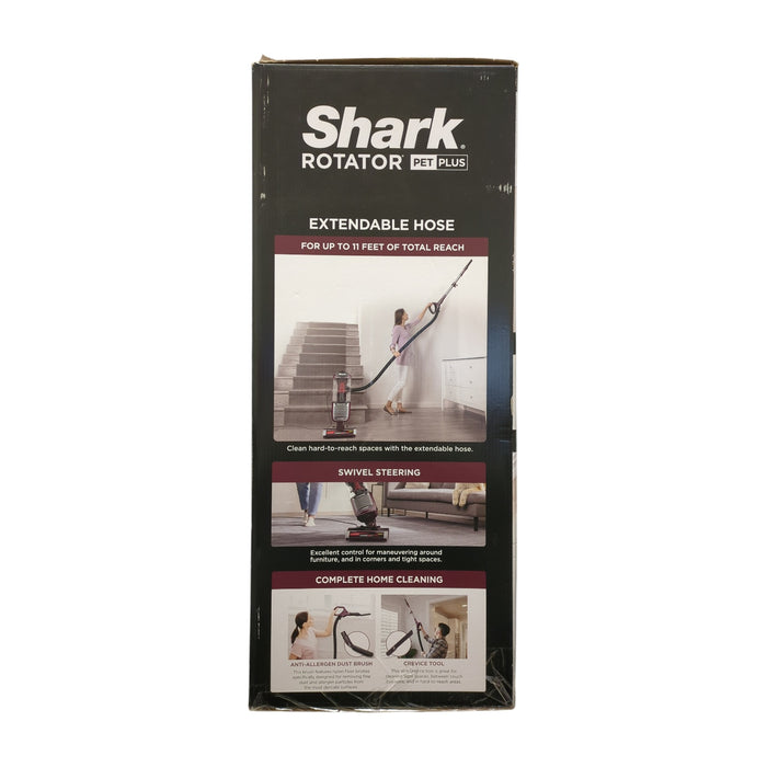 Shark Rotator Anti-Allergen Pet Plus Corded Upright Vacuum, Burgundy