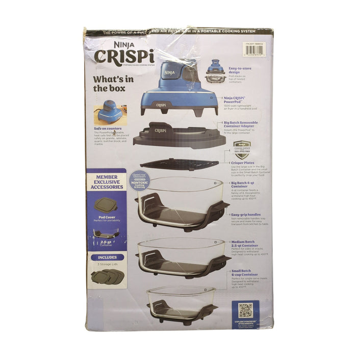 Ninja Crispi 5-in-1 Portable Glass Air Fryer Cooking System