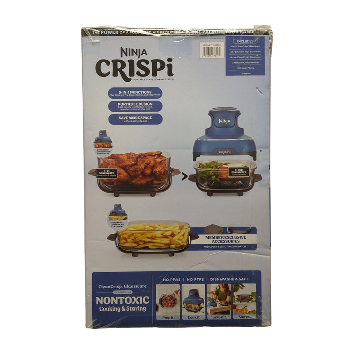 Ninja Crispi 5-in-1 Portable Glass Air Fryer Cooking System
