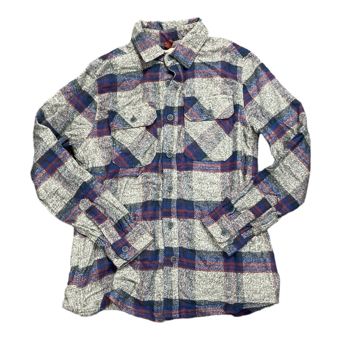 Boston Traders Men's Brawny Long Sleeve Button Down Flannel Shirt