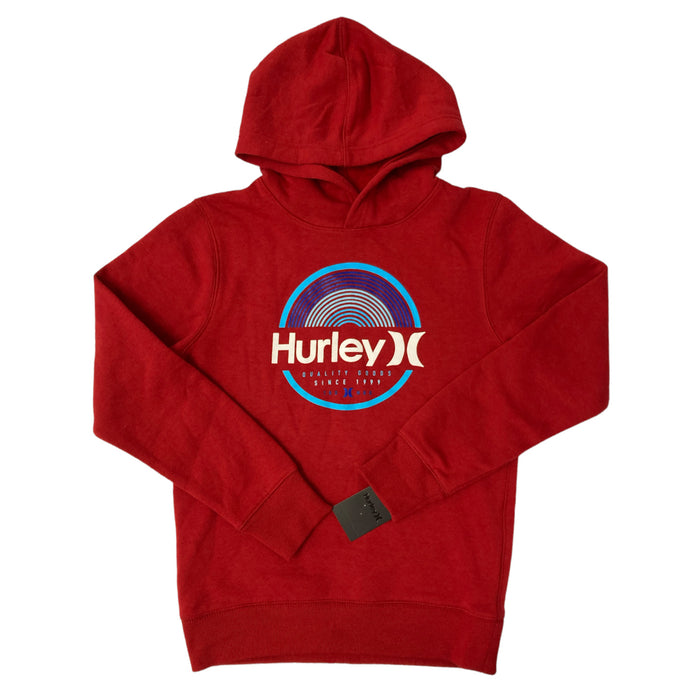 Hurley Boy's Warm & Soft Graphic Logo Fleece Hoodie
