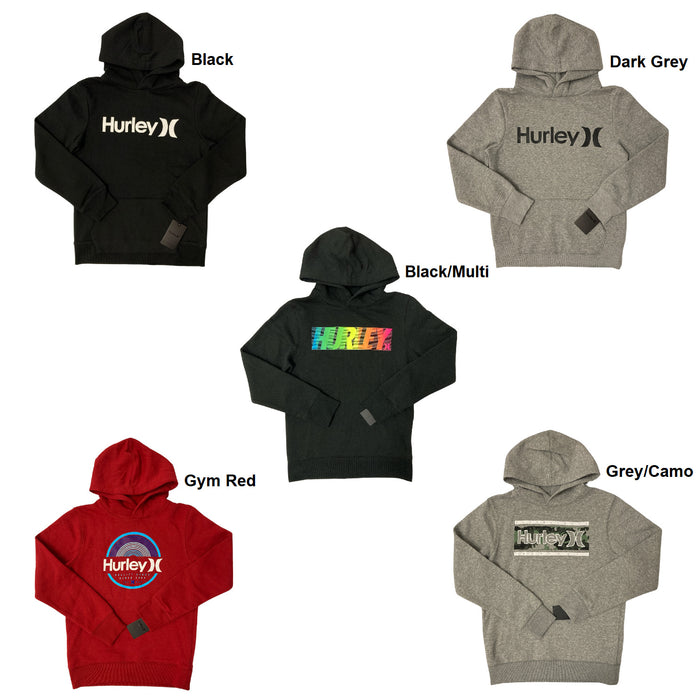 Hurley Boy's Warm & Soft Graphic Logo Fleece Hoodie