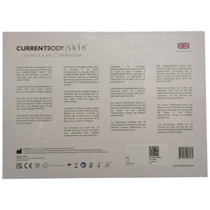 CurrentBody Skin Infrared LED Light Neck & Decolletage Mask, Series 1