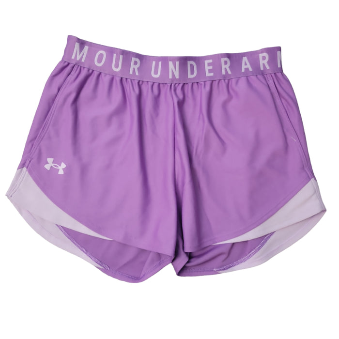 Under Armour Women's Moisture Wicking Play Up 3.0 Gym Shorts, 3" Inseam, 1344552