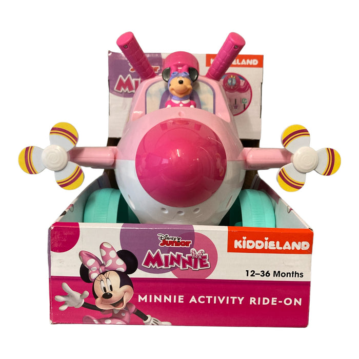 Kiddieland Disney Junior Lights Sounds Activity Ride-On Airplane