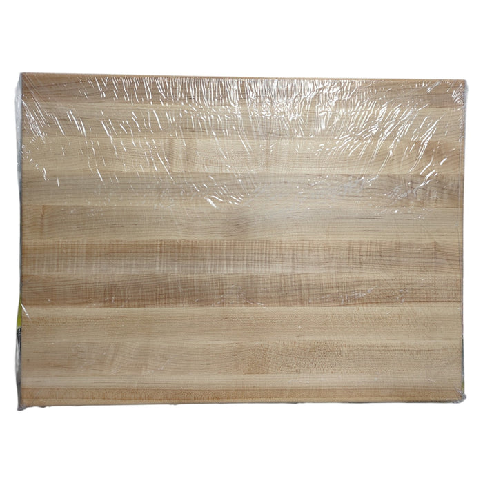 John Boos Maple Edge-Grain Cutting Board, 24"x18"x1.5"