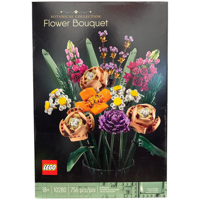 LEGO Icons Flower Bouquet Botanical Collection Building Set, 756 pcs, 10280