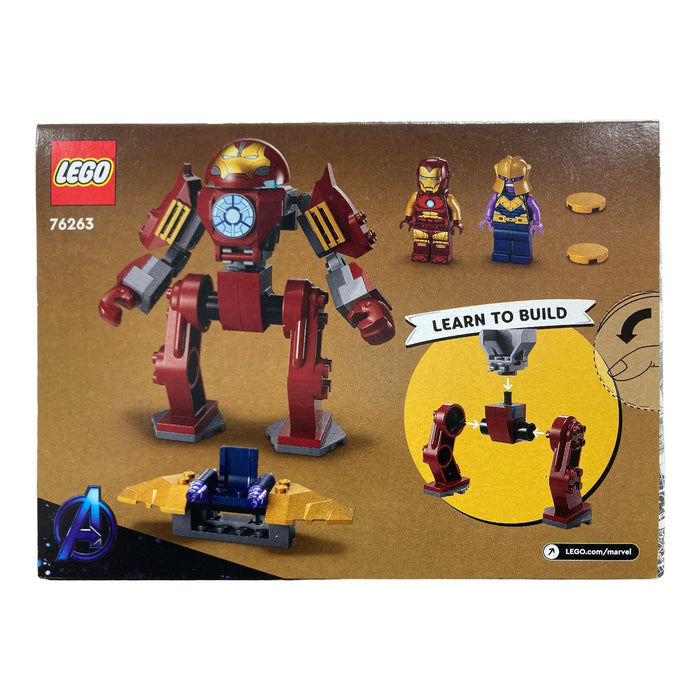 LEGO Marvel The Infinity Saga Iron Man Hulkbuster vs Thanos, 66pc, 76263