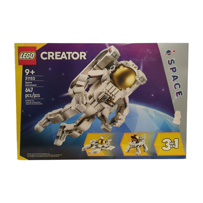 LEGO Creator 3in1 Space Astronaut Toy Building Set, 647 Piece