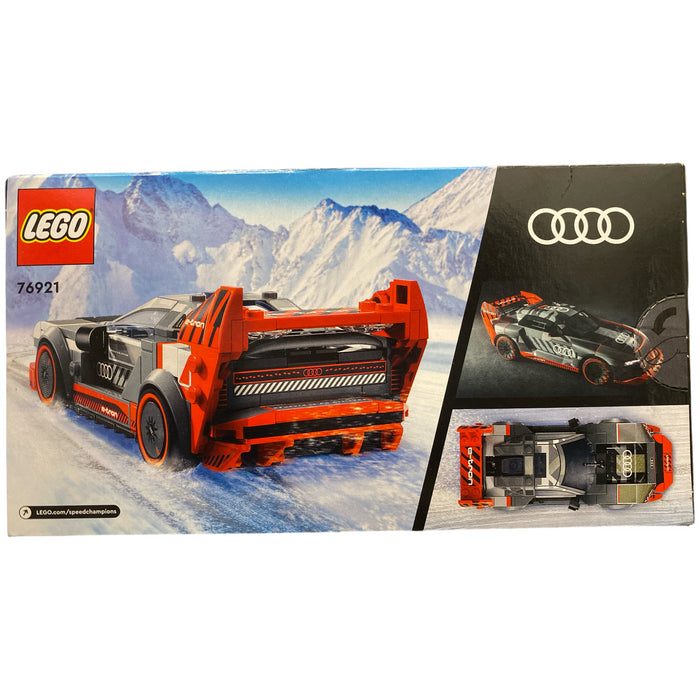 LEGO Speed Champions Audi S1 E-tron Quattro Race Car Toy, 76921, 274pc