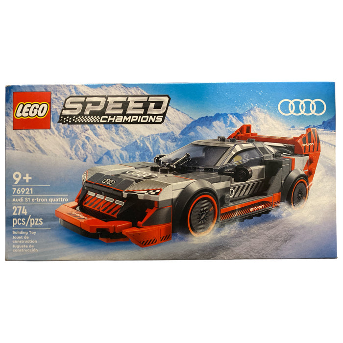 LEGO Speed Champions Audi S1 E-tron Quattro Race Car Toy, 76921, 274pc