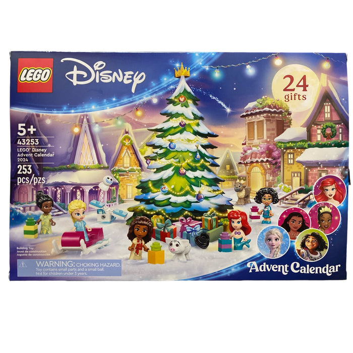 LEGO Disney Advent Calendar 2024 Buildable Christmas Toy, 43253, 253pc