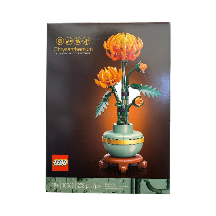 LEGO Botanical Collection Chrysanthemum Building Set for Adults, 278pc, 10368