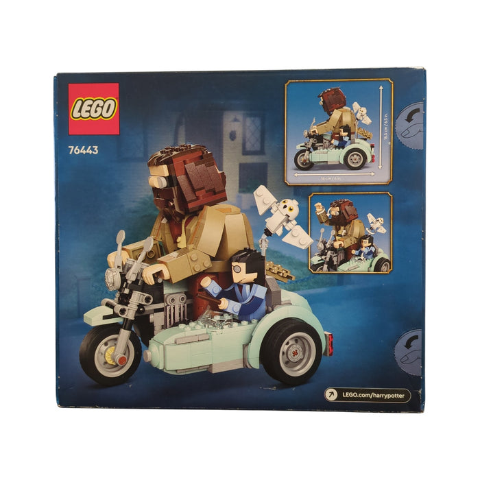 LEGO Harry Potter Hagrid & Harry's Motorcycle Ride Building Toy, 617 pcs