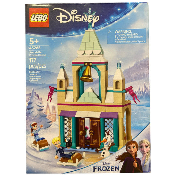 LEGO Disney Frozen Arendelle Frozen Castle Building Toy, 43265, 177 pcs