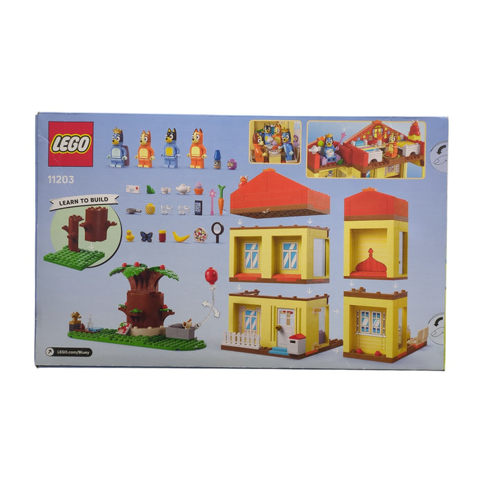 LEGO Bluey Family House Playset Building Set, 382 pc, 11203